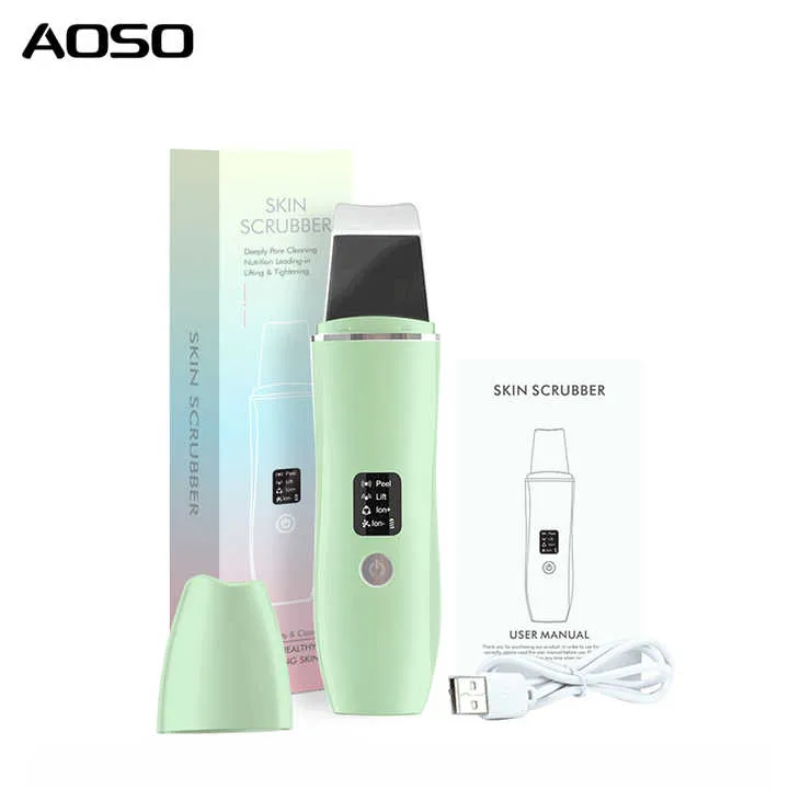 جهاز تنظيف الجلد الميت الكهربائي للوجه - Home Use Professional Electric Facial Dead Skin Scrubber