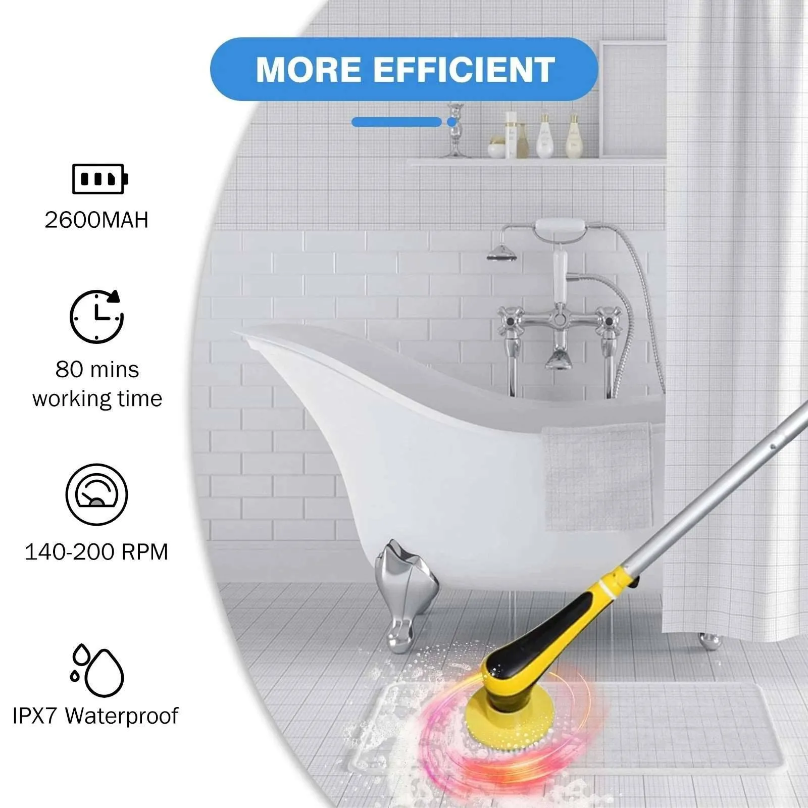 10-IN-1 Electric Cleaning Brush