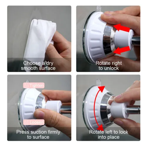 10x Magnifying Makeup Cosmetic Beauty Mirror | With LED Light | 360 HOT