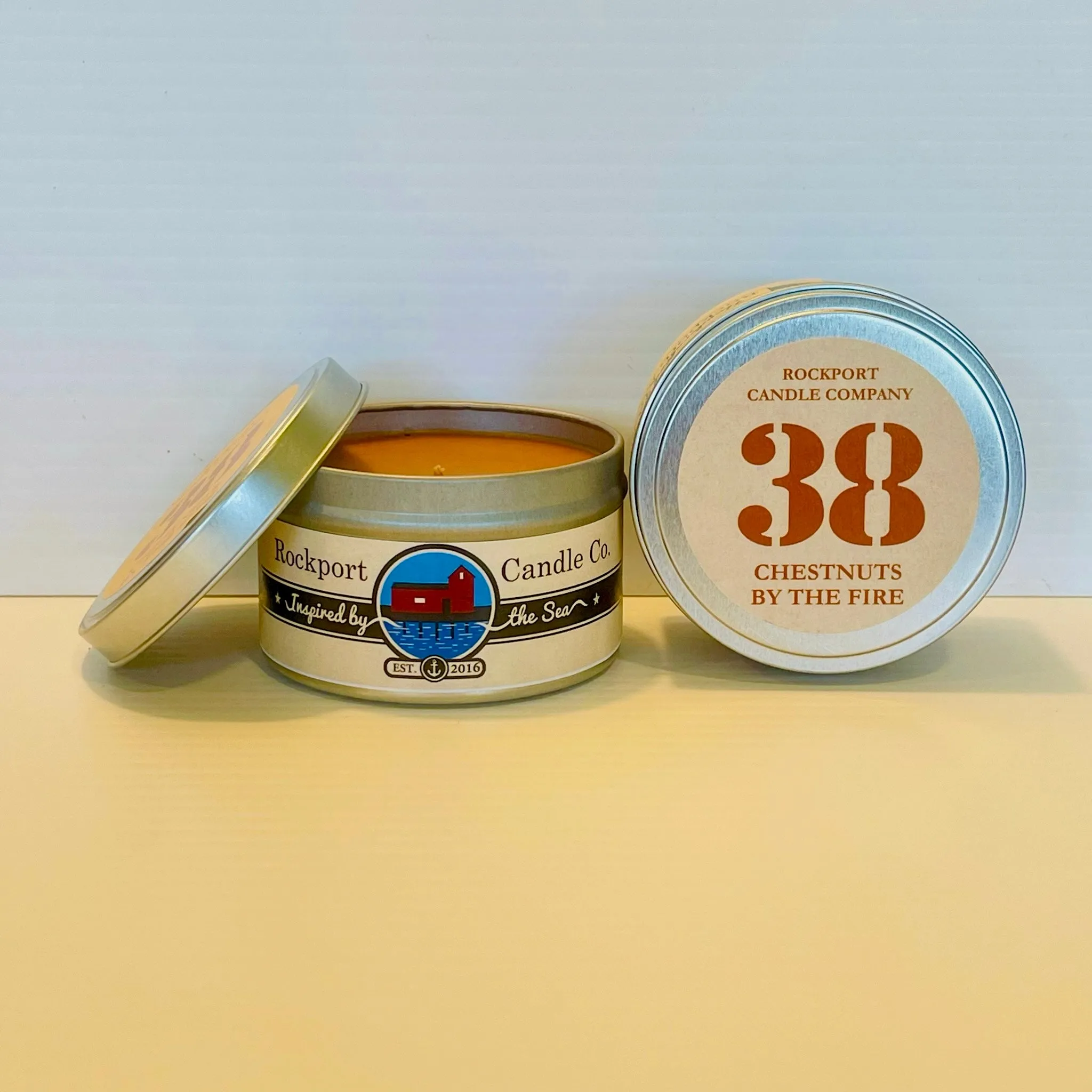 38 Chestnuts by the Fire Candle