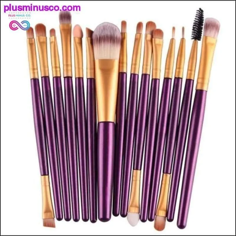 6/15/18Pcs Beauty Makeup Brushes Tool Set for Powder, Eye