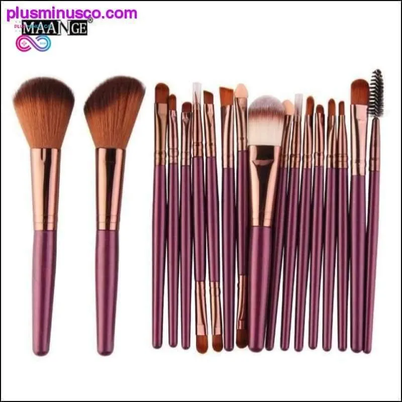 6/15/18Pcs Beauty Makeup Brushes Tool Set for Powder, Eye