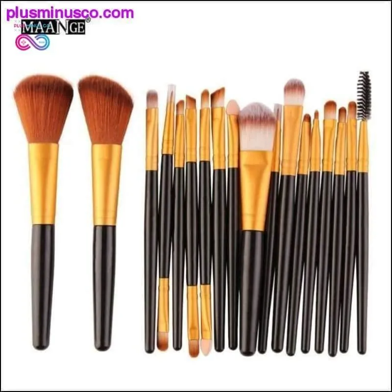 6/15/18Pcs Beauty Makeup Brushes Tool Set for Powder, Eye