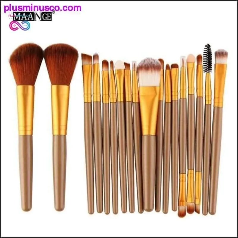 6/15/18Pcs Beauty Makeup Brushes Tool Set for Powder, Eye