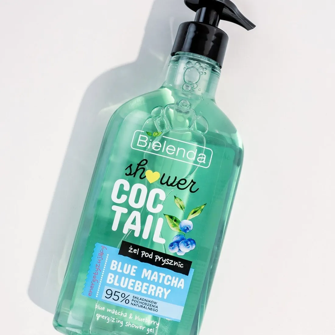 Bielenda COCTAIL - Energizing Shower Gel Blue Matcha & Blueberry 400ml