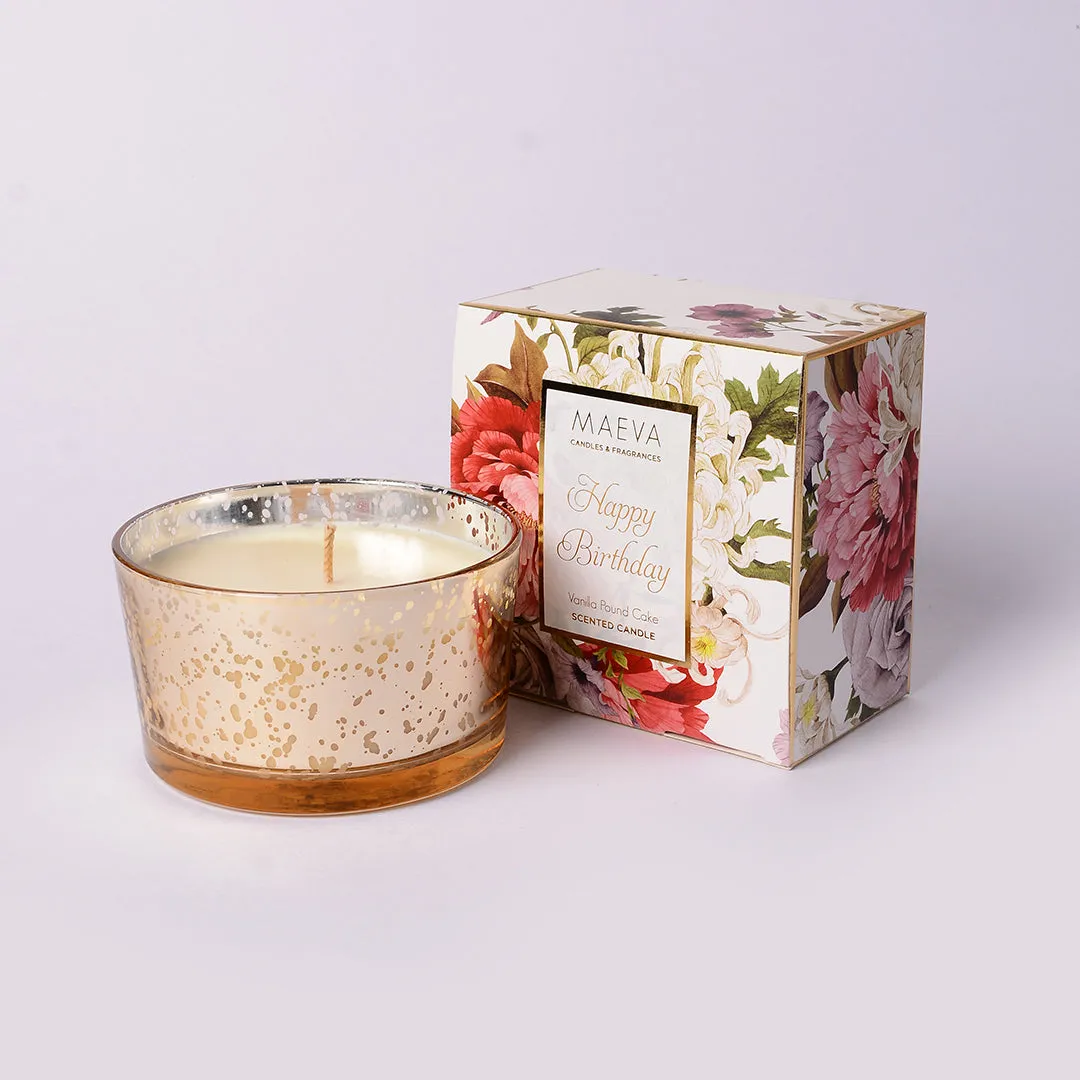 Birthday Mercury Effect Votive Candle