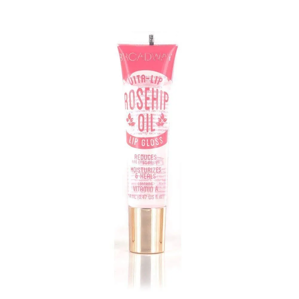 Broadway Vita-Lip Clear Lip Gloss 0.47oz/14ml (3PCS - Mint & Coconut & Rosehip Oil)