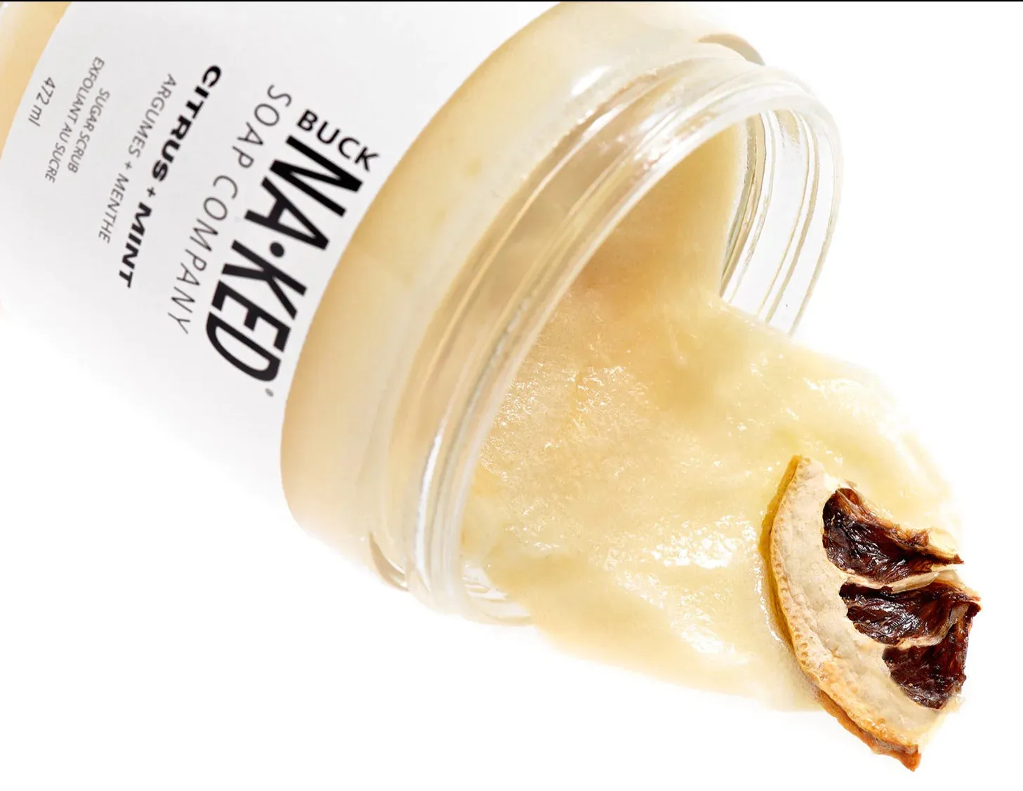 Buck Naked Citrus Mint Sugar Scrub