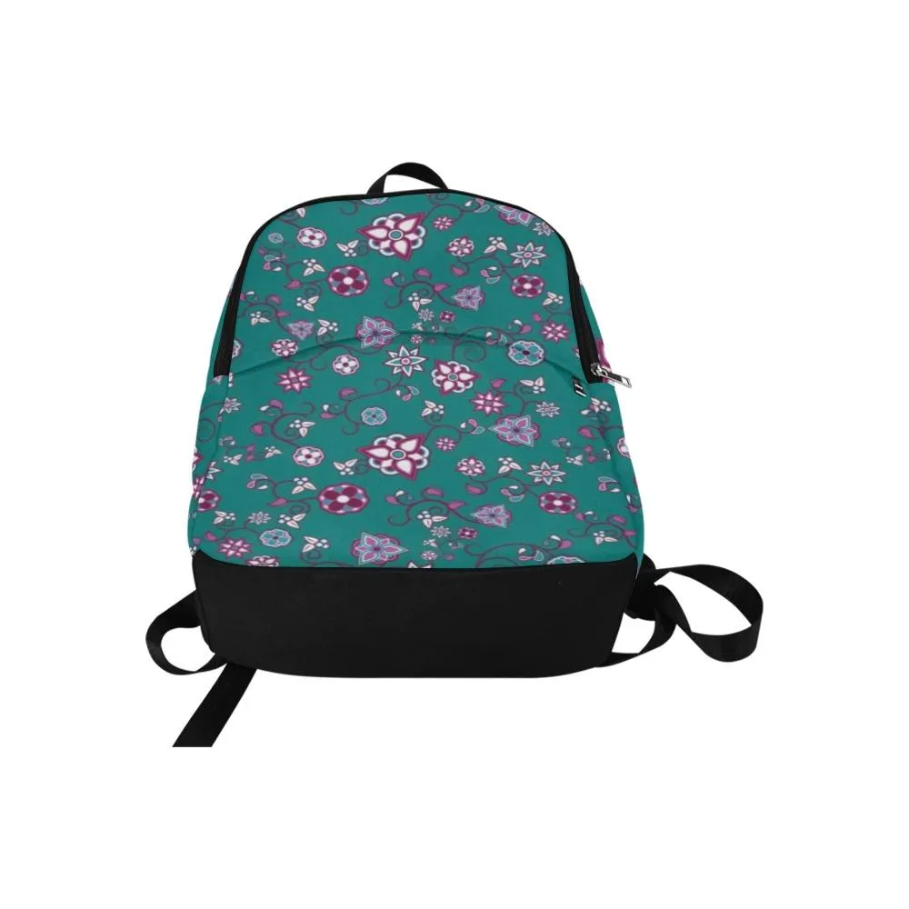Burgundy Bloom Backpack for Adult
