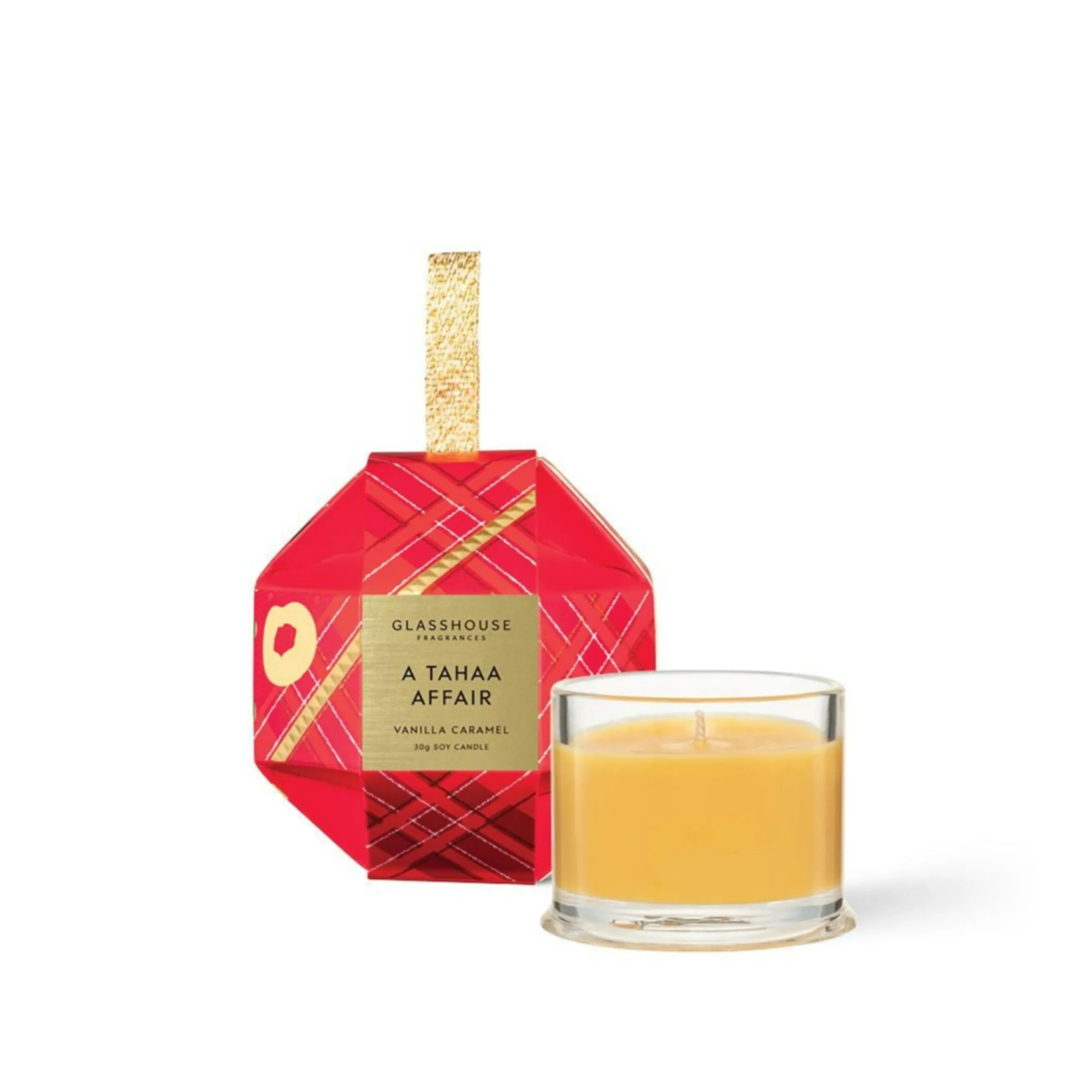 Christmas Bauble Candle - 30g Tahaa