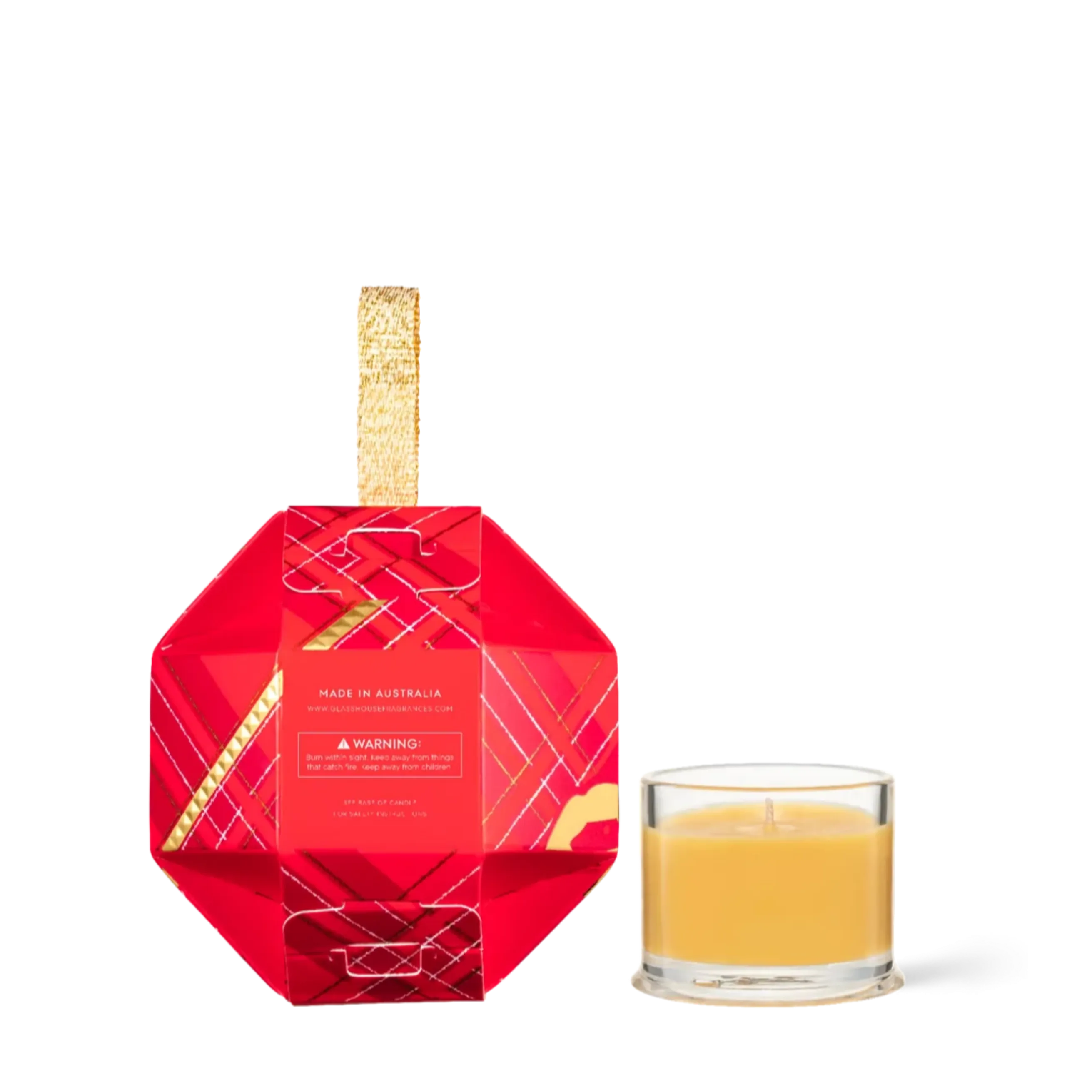 Christmas Bauble Candle - 30g Tahaa