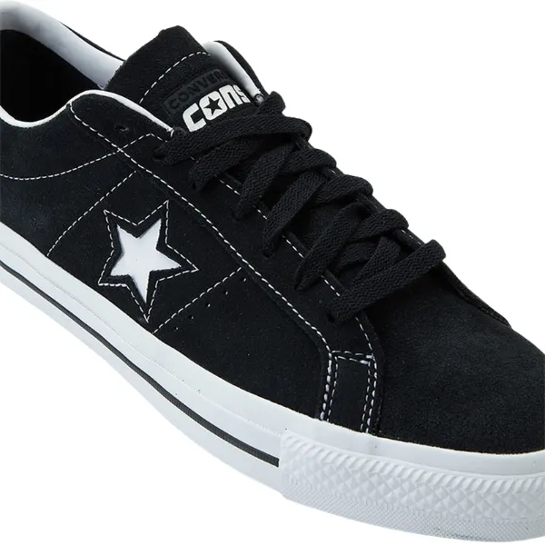 Converse CONS One Star Pro Suede Black/Black/White