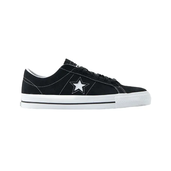 Converse CONS One Star Pro Suede Black/Black/White