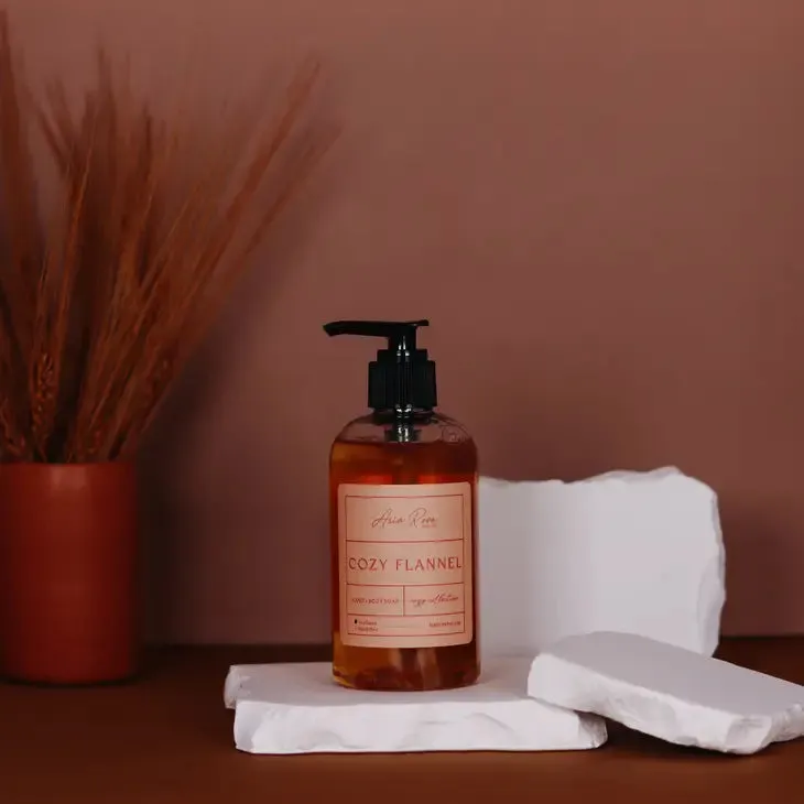 Cozy Flannel Hand Body Liquid Soap
