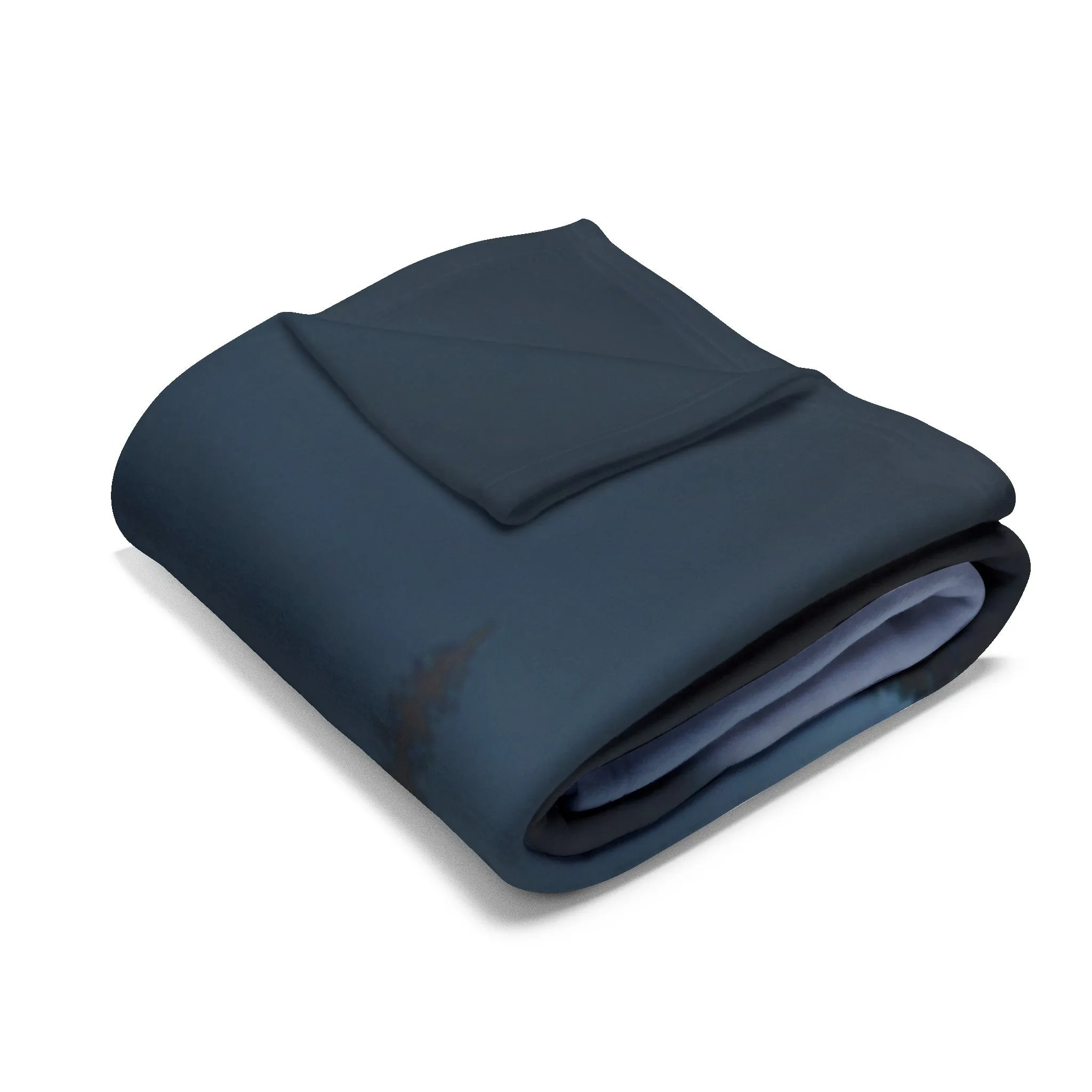 Deep Mountain Mist Arctic Fleece Blanket