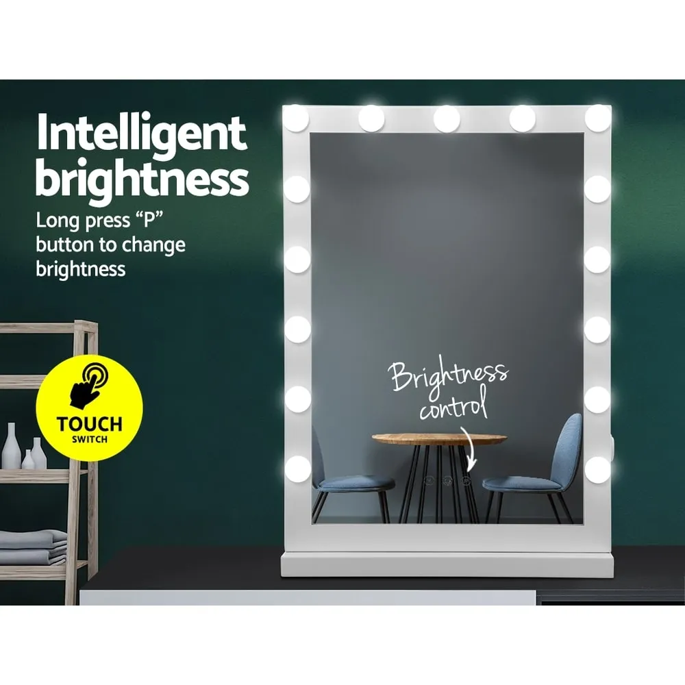 Embellir Hollywood LED Makeup Mirror 15 Bulbs 43x61cm