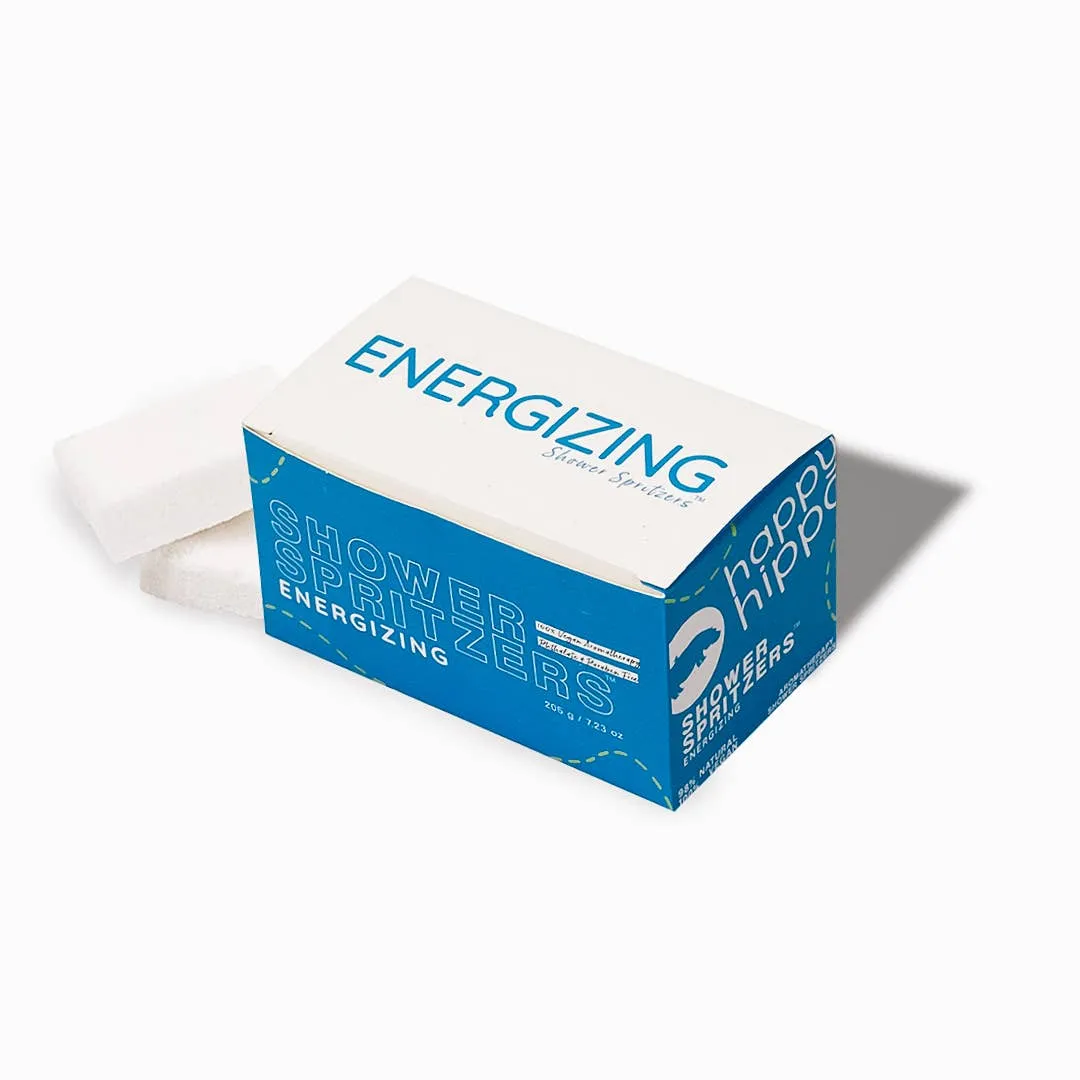 Happy Hippo Energizing - Shower Spritzer Box of 7