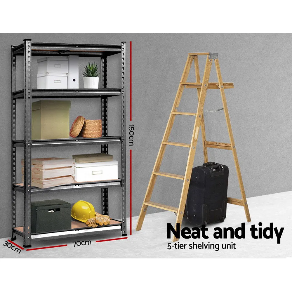 Heavy-Duty 2x1.5M Adjustable Garage Shelving Rack - Giantz