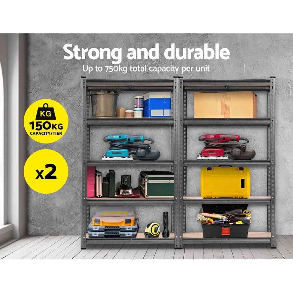 Heavy-Duty 2x1.5M Adjustable Garage Shelving Rack - Giantz