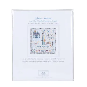 Jane Austen 250th Anniversary Cross Stitch Kit
