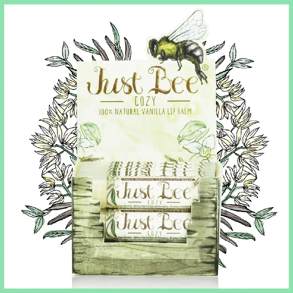 Just Bee Bold - Just Bee Cozy Lip Balm - Vanilla