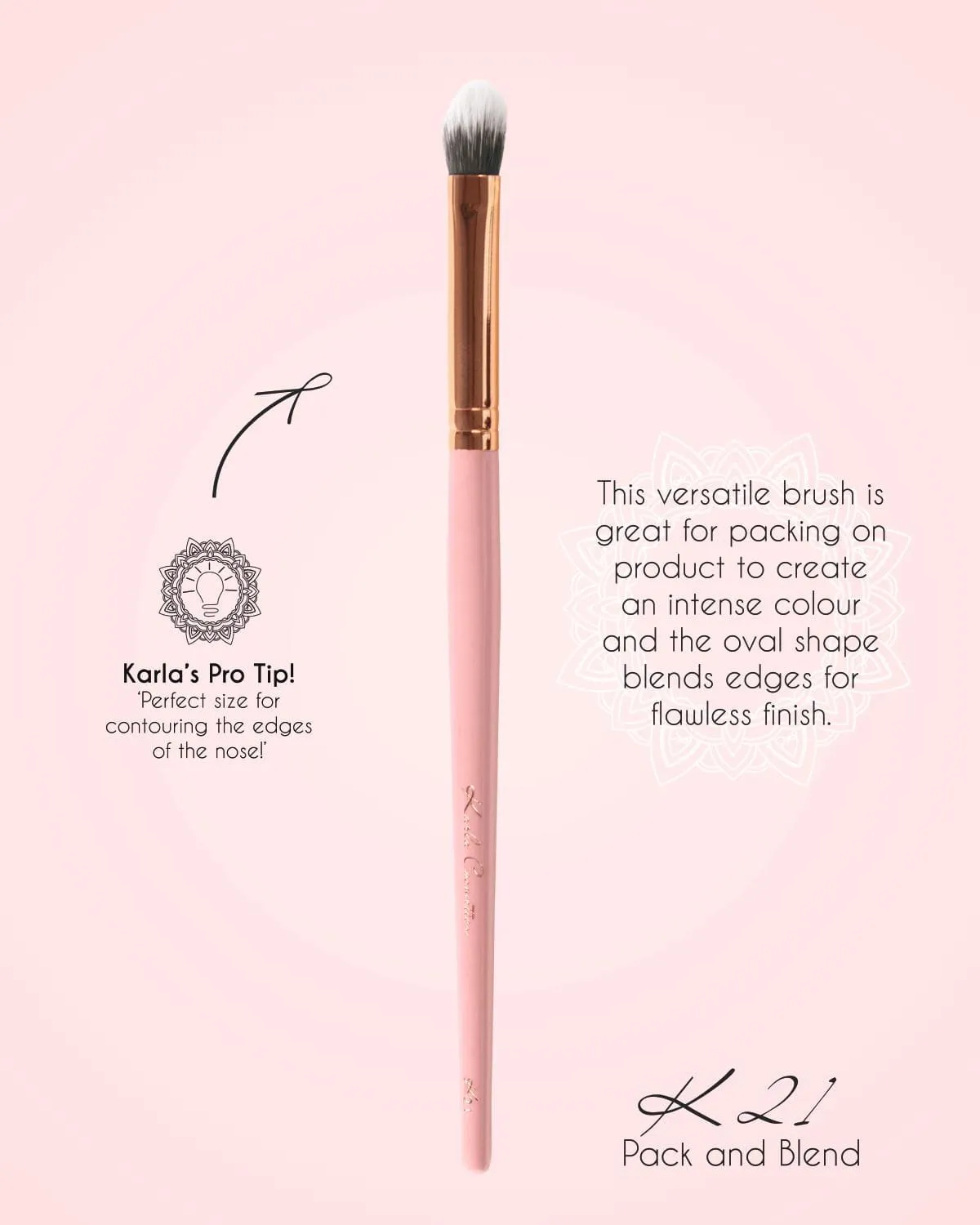K21 Pack & Blend Essential Makeup Brush