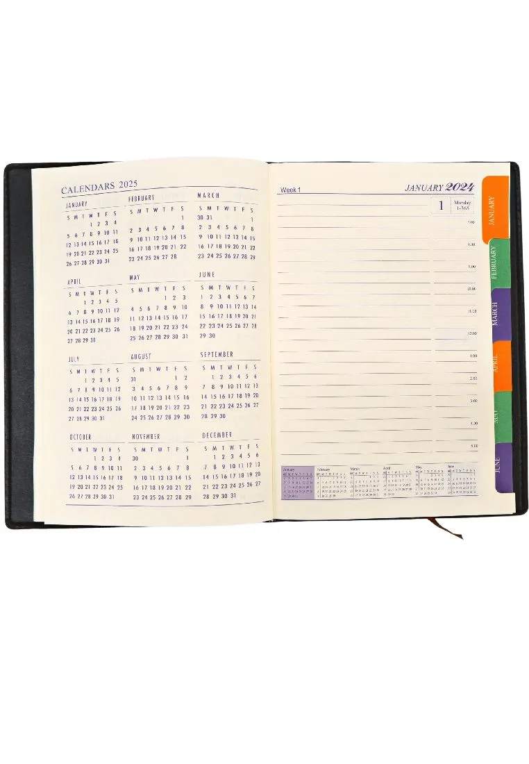Landmark 2024 Planners with Line Print