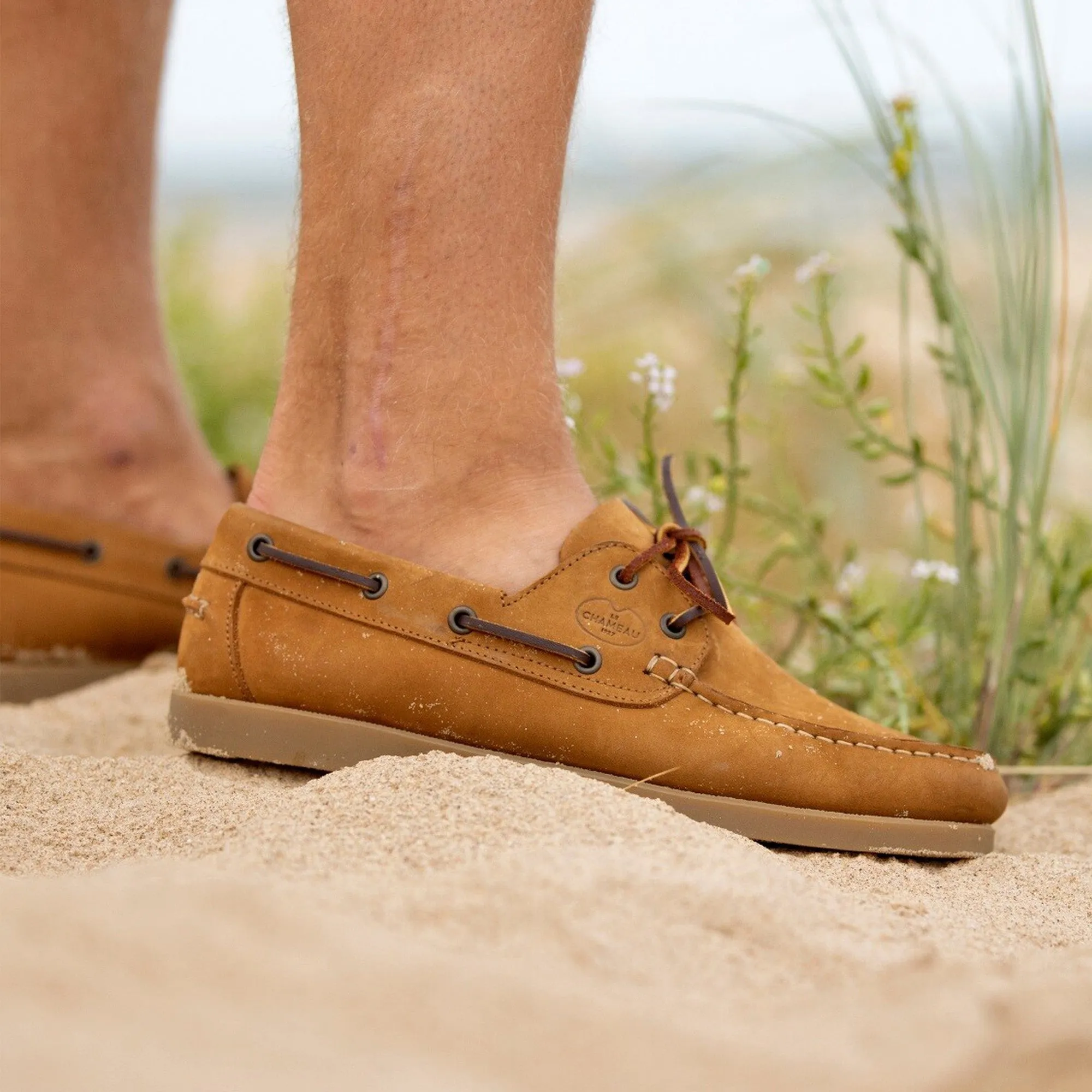 Le Chameau Mens Galion Nubuck Deck Shoe