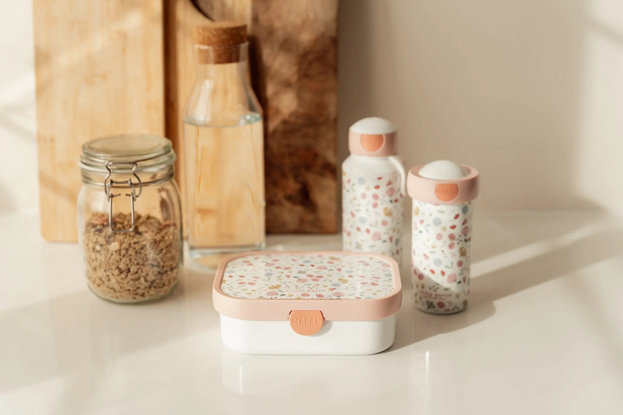 Little Dutch School Beaker -Flowers & Butterflies