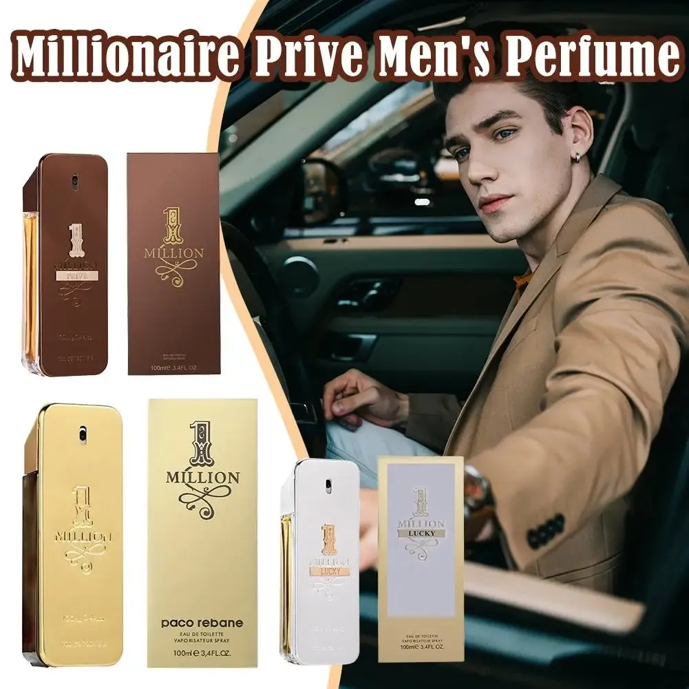 Luxury Soft Seductive Perfume for Men 100ml Long Lasting Fragrance with Leather Scent Attraction Enhancing