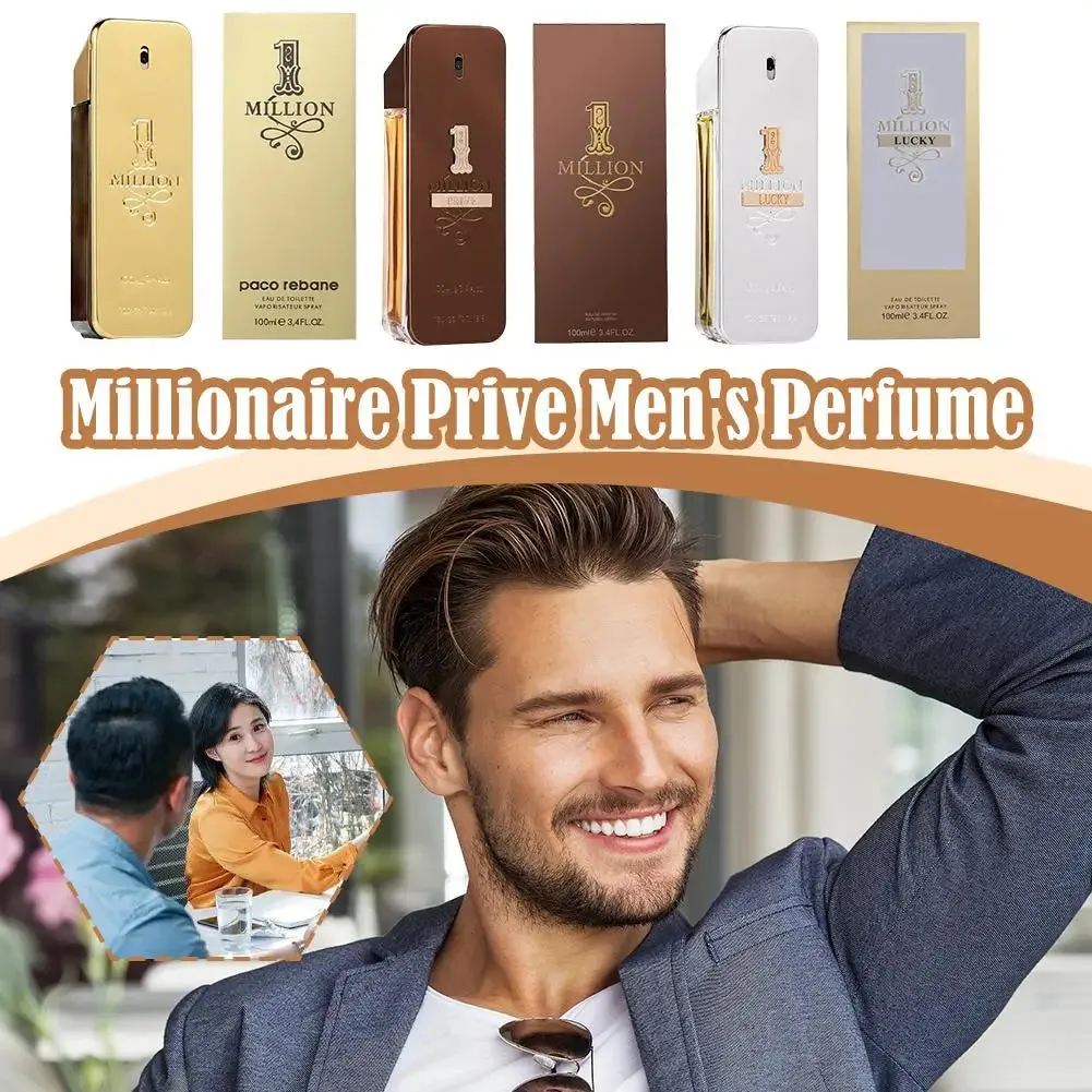 Luxury Soft Seductive Perfume for Men 100ml Long Lasting Fragrance with Leather Scent Attraction Enhancing