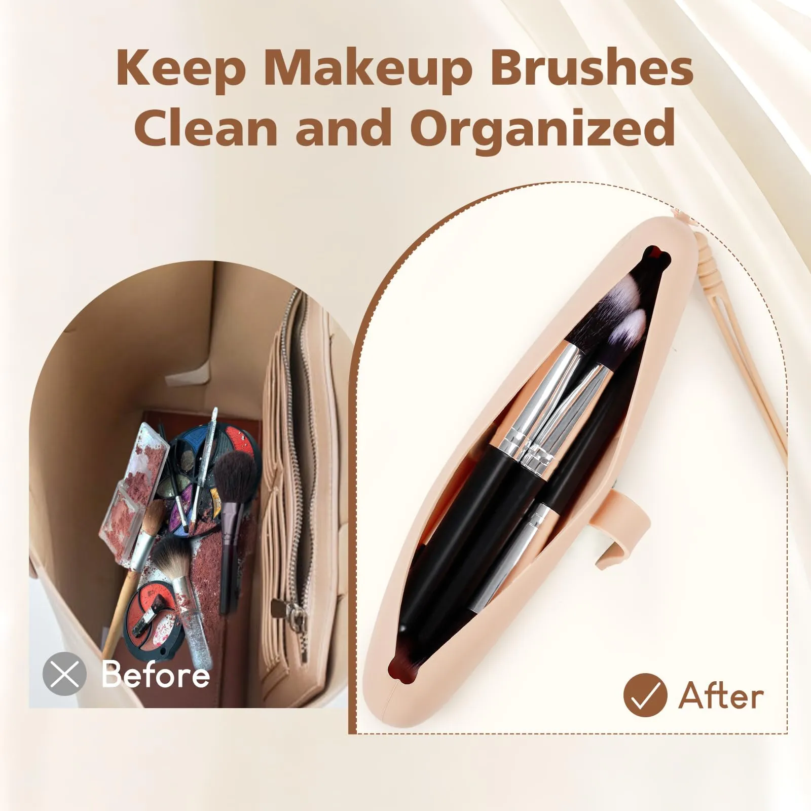 Make Up Brush Bag Travel