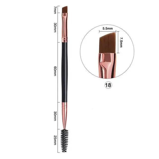 Makeup Brushes Beauty Foundation Eyebrow Eye shadow Edge Eyeliner Brush pensile Lashes accessories