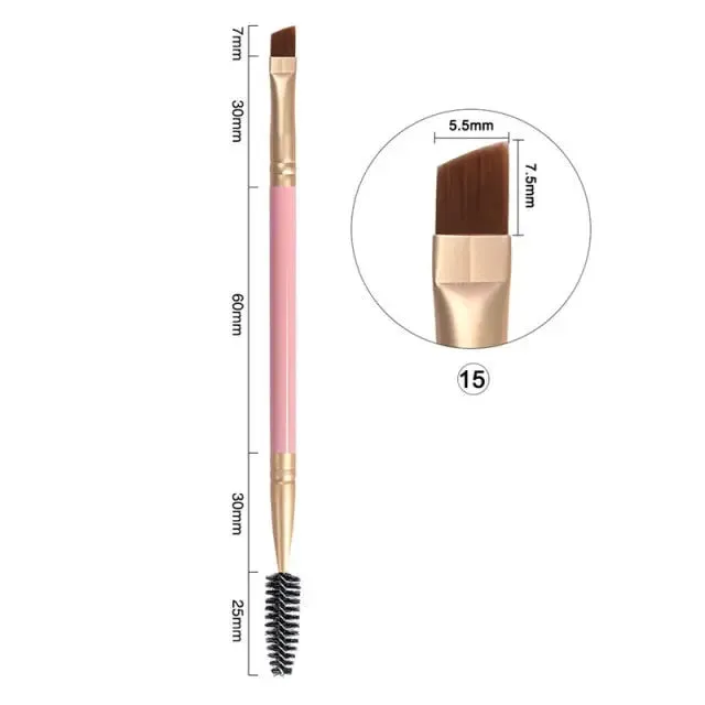 Makeup Brushes Beauty Foundation Eyebrow Eye shadow Edge Eyeliner Brush pensile Lashes accessories
