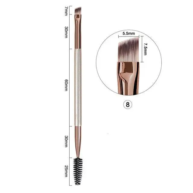 Makeup Brushes Beauty Foundation Eyebrow Eye shadow Edge Eyeliner Brush pensile Lashes accessories