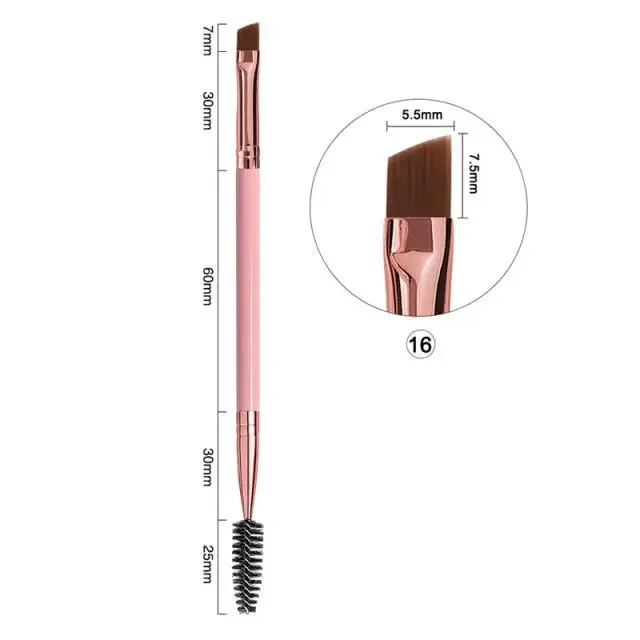 Makeup Brushes Beauty Foundation Eyebrow Eye shadow Edge Eyeliner Brush pensile Lashes accessories