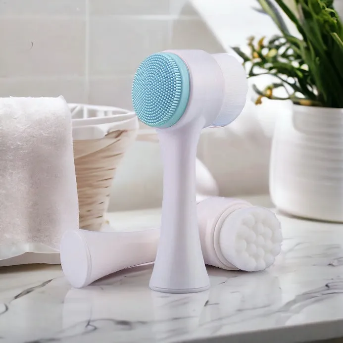 Medical Grade Fine Bristled Facial Brush & Collagen Stimulator