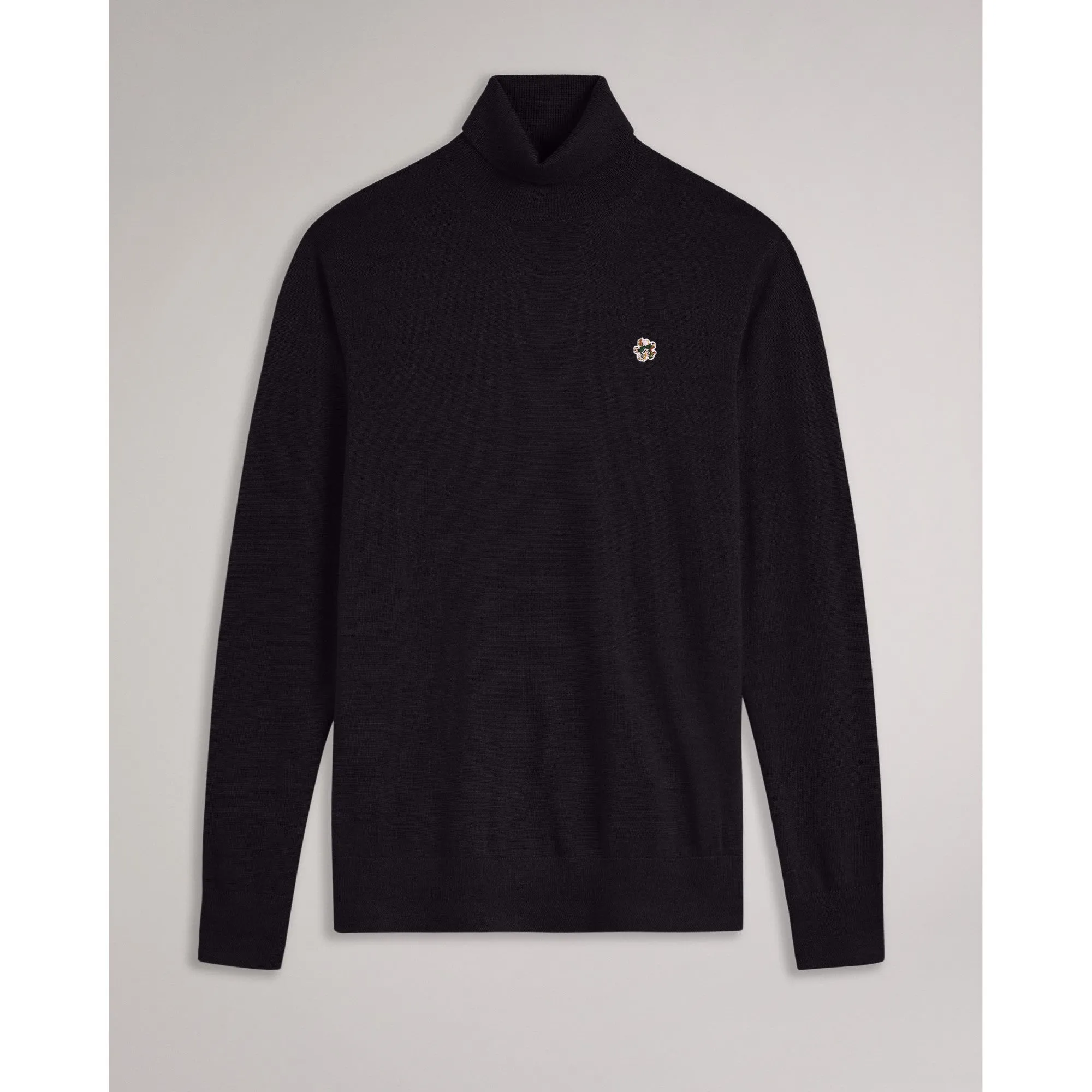 Men Mmk-Beckton-Ls Core Roll Neck - Navy