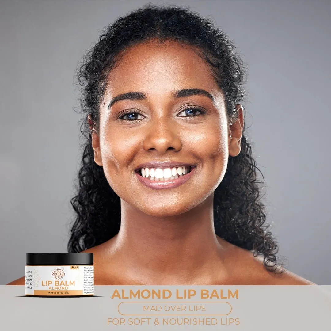 Natural Almond Lip Balm | Moisturizing & Repair