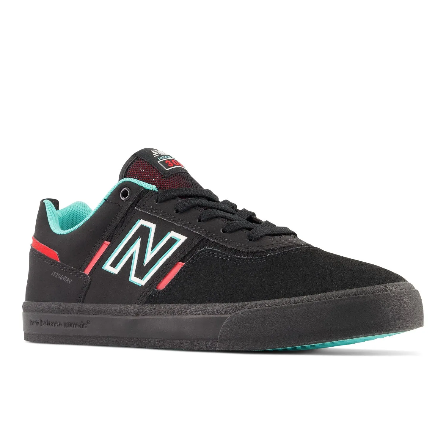 New Balance Numeric Foy 306 Black/Electric Red NM306RNR