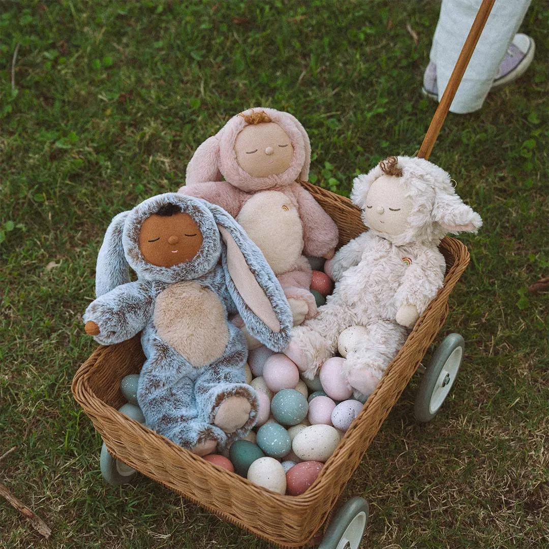 Olli Ella Cozy Dozy Dinkums Lamby Doll - Vanilla  - Pookie