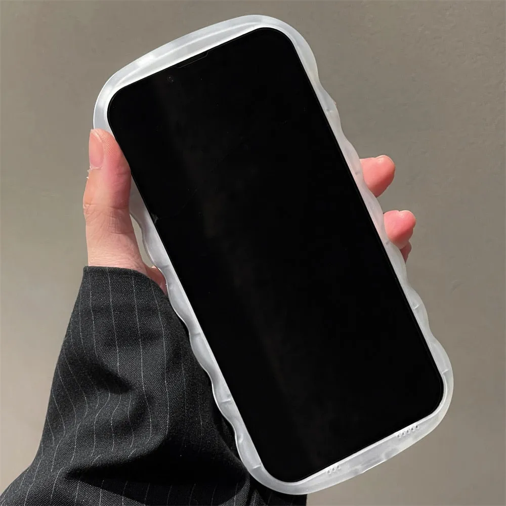 Plating Irregular Mirror Bracket Case For iPhone