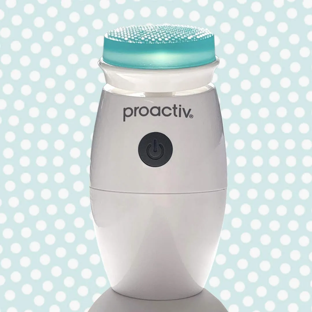 Proactiv Facial Cleansing Brush - Spin Brush Exfoliator and Facial Scrubber - Water Resistant