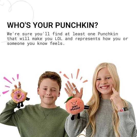 Punchkins Bites - I'm Complicated Plush Clip