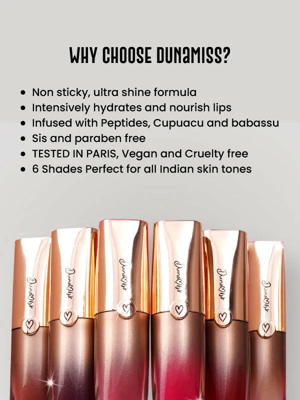 Ramona Hydrating Lip Oil Gloss Crimson Red Kiss