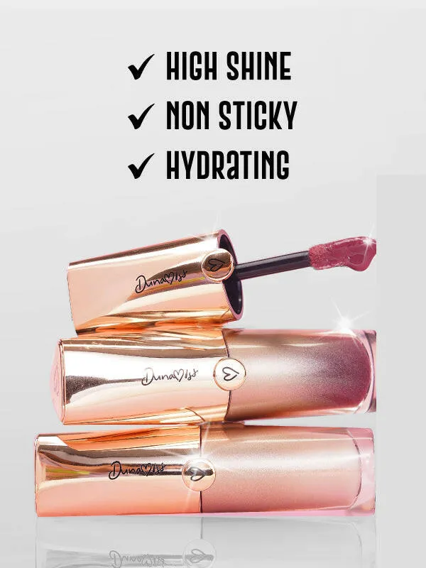 Ramona Hydrating Lip Oil Gloss Crimson Red Kiss