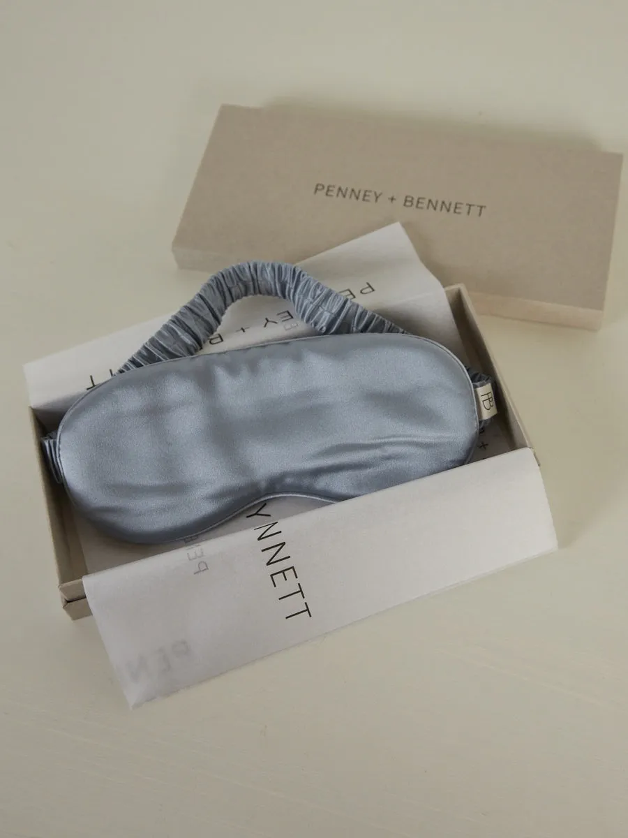 Silk Eye Mask | Powder Blue