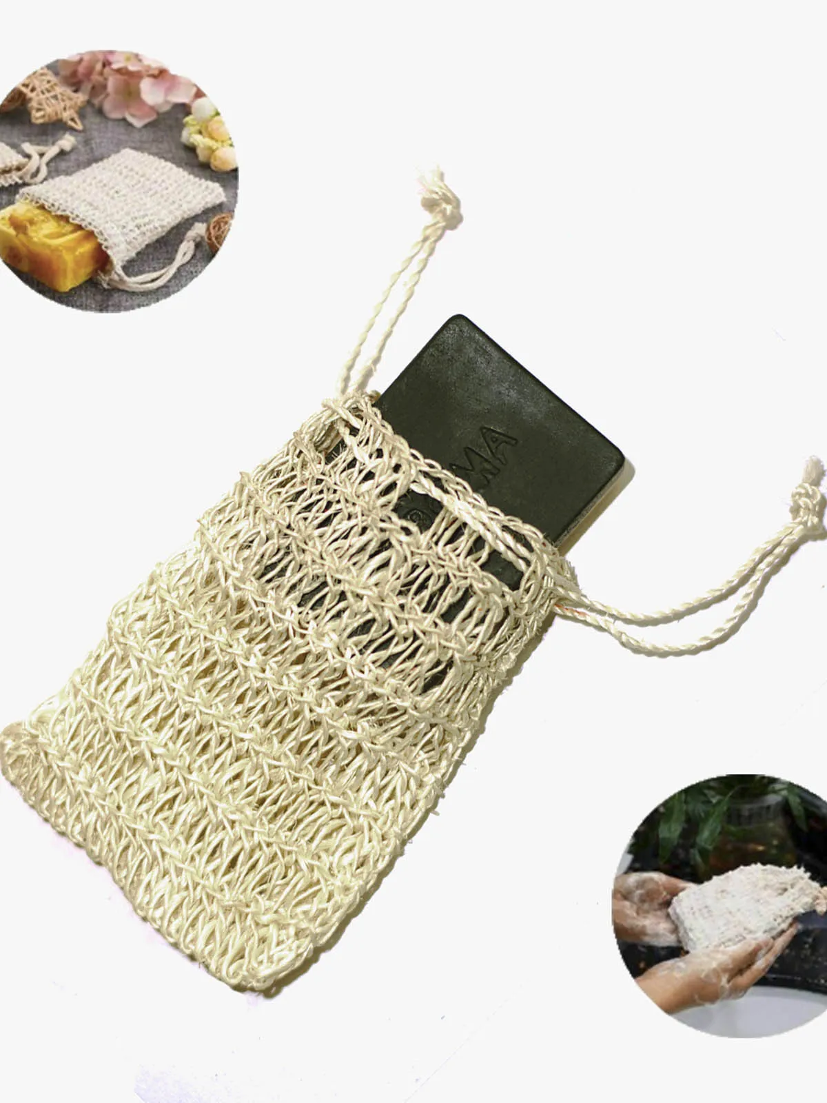 Sisal Soap Saver Bag