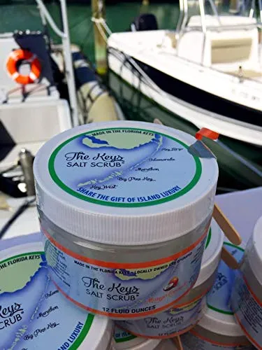 The Keys Salt Scrub (Mango Coconut, 12 oz)