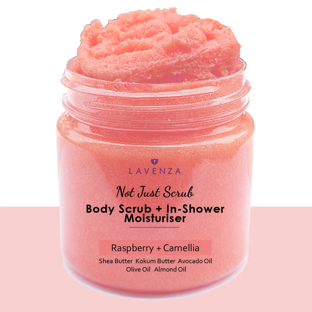 Whipped Body Sugar Scrub   In-Shower Moisturizer with Watermelon and Camelia